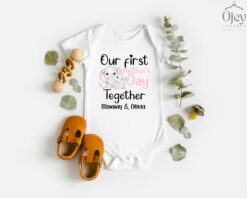 first mothers day together shirt custom mom and baby matching t shirts mama and mini outfits unique first time mom gift pkfmn