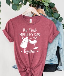 first mothers day together shirt for mom and baby matching outfit mommy and me shirts personalized mothers day gift aimuc