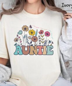 floral aunt shirt for pregnancy announcement new auntie gift cool aunt tee unique gift for expecting aunts eqkwx