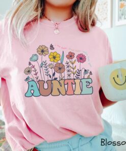 floral aunt shirt for pregnancy announcement new auntie gift cool aunt tee unique gift for expecting aunts m9bf6