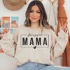 floral blessed mama sweatshirt for mom life perfect for mothers day gift cute mom sweatshirt 88phr scaled