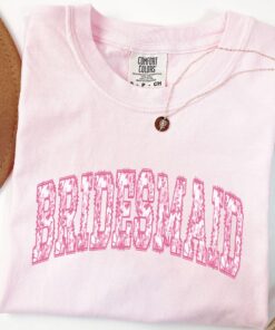 floral bridesmaid shirt for bachelorette party matching group tee team bride getting ready outfit ccbr7