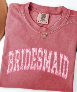 floral bridesmaid shirt for bachelorette party matching group tee team bride getting ready outfit pusiv