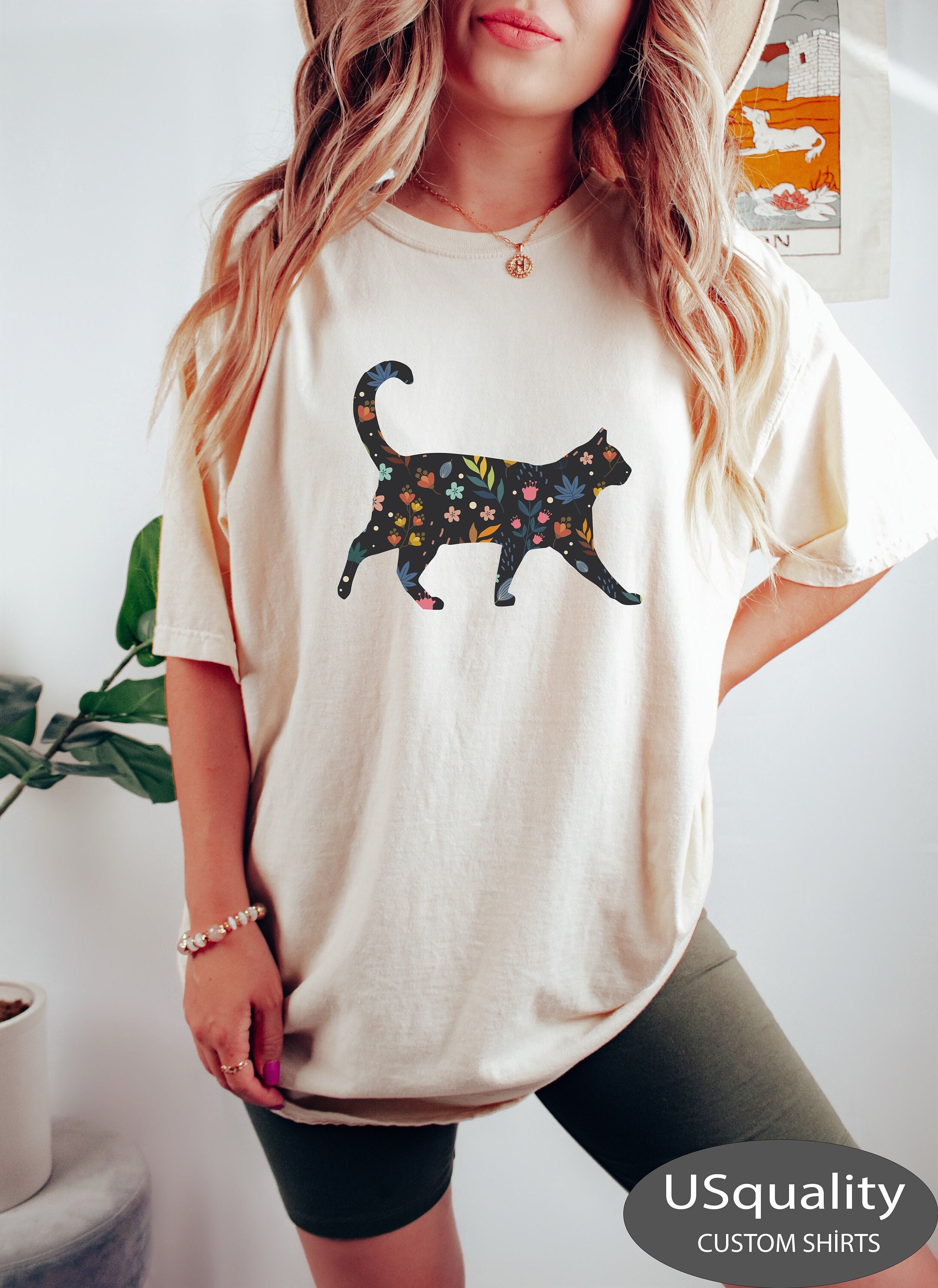 floral cat mom sweatshirt and t shirt collection for women cute cat mom shirts and gifts xdnmg scaled