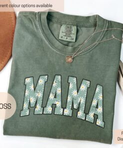 floral daisy mama shirt for mom appreciation cute mom t shirt trendy mothers day gift vintage mom shirt 3umty