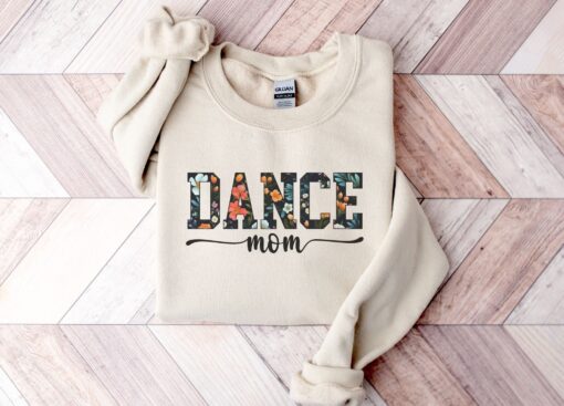 floral dance mom sweatshirt for dancer and ballet moms cute dance mama sweater unique gift for her b9sjs
