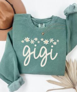 floral gigi crewneck sweatshirt for grandma cute gigi sweater mothers day gift unique grandma gifts vq7lu