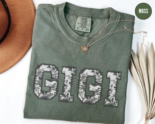 floral gigi shirt for grandma vintage mom life tee mothers day gift comfortable grandmother t shirt floral gg design okb4o