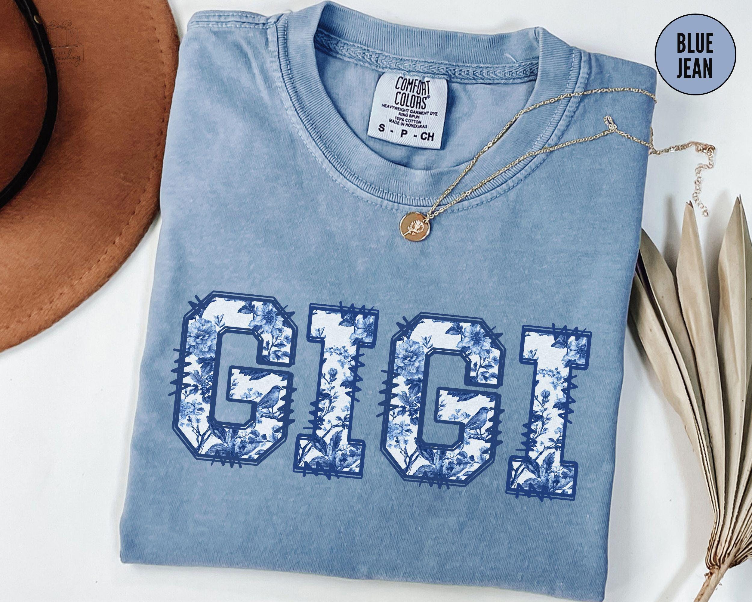 floral gigi shirt for grandma vintage mom life tee mothers day gift comfortable grandmother t shirt floral gg design