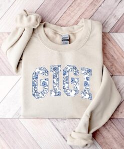 floral gigi sweatshirt for women cute nana shirt mothers day gift new mom gift best mom ever shirt jxigu