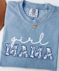 floral girl mama shirt for moms of girls funny mom life t shirt mothers day gift gender reveal outfit birthday shirt iduy4