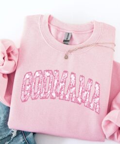 floral godmother sweatshirt for aunt proposal gift cute crewneck for mothers day unique godmama present idea khz5z