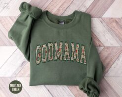 floral godmother sweatshirt wildflower godmama shirt aunt crewneck proposal gift for mothers day and auntie lzaun