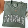 floral grammie shirt for grandma vintage tee unique mothers day gift birthday present christmas t shirt xtp59