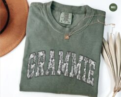 floral grammie shirt for grandma vintage tee unique mothers day gift birthday present christmas t shirt xtp59