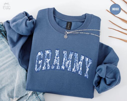 floral grammy sweatshirt for first time grandma mothers day gift cute granny crewneck shirt