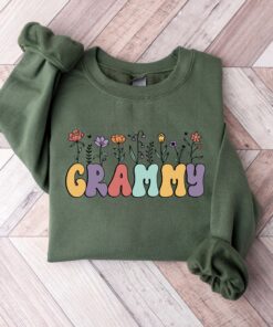 floral grammy sweatshirt for grandma mothers day gift cute grandma t shirt christmas gift for grandmother 5zzxx