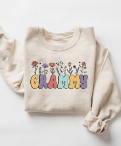 floral grammy sweatshirt for grandma mothers day gift cute grandma t shirt christmas gift for grandmother uhtr2