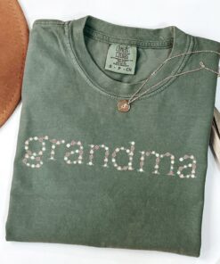 floral grandma shirt cute mothers day shirt for new nana gigi mimi grammy gifts best grandma ever t shirt hgy6e