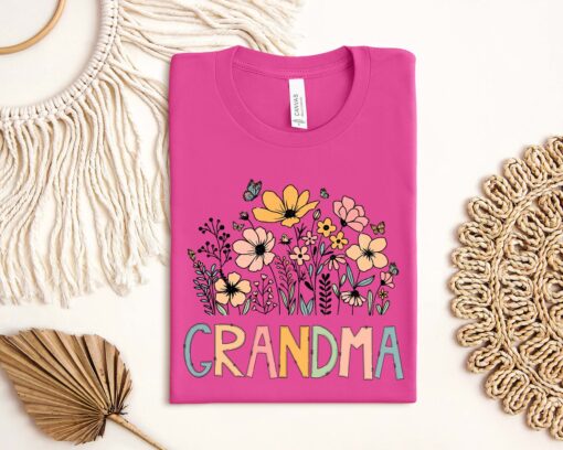 floral grandma shirt for great grandma and grandma to be unique gift for grandparents and mothers day celebrations lyw8d scaled