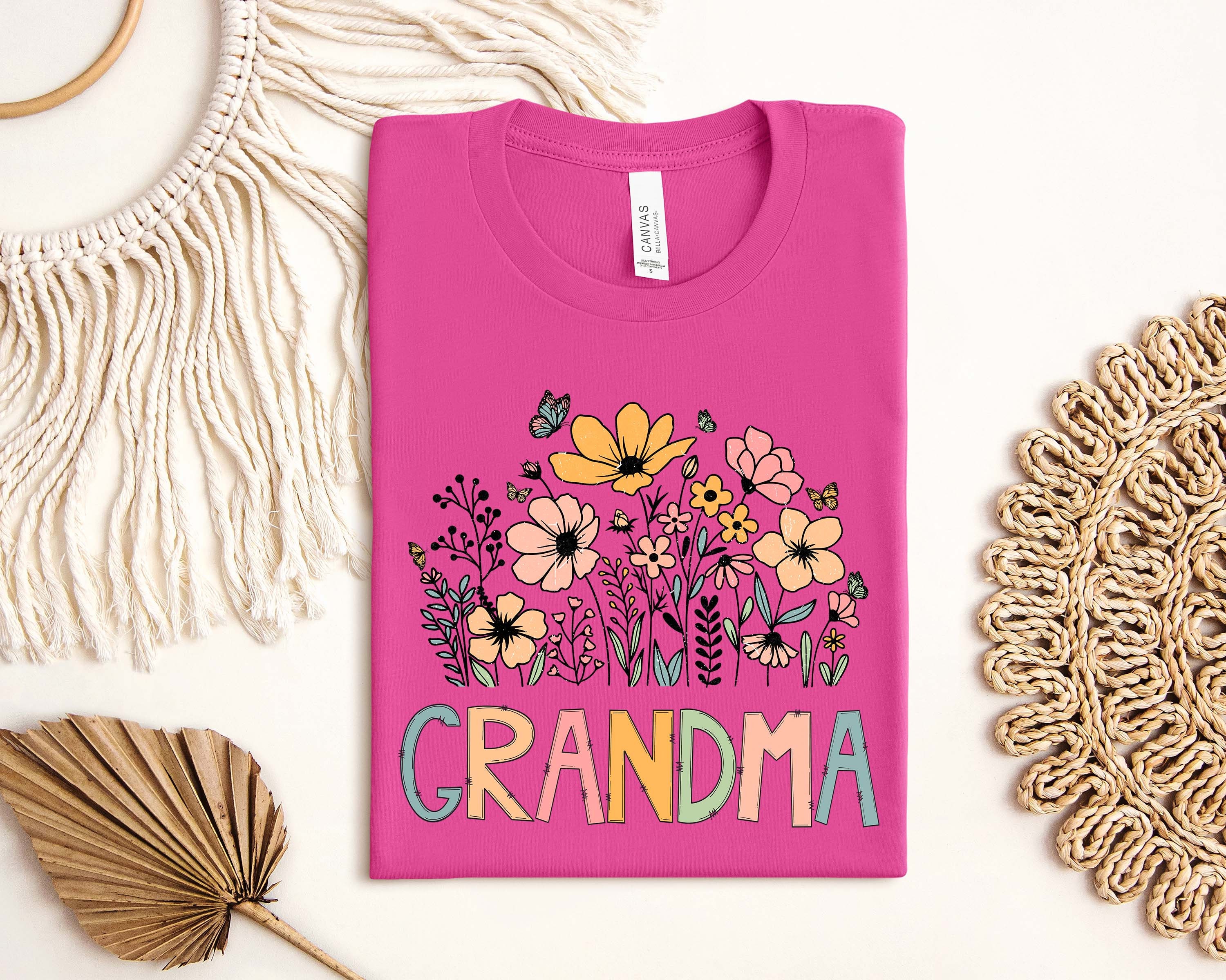 floral grandma shirt for great grandma and grandma to be unique gift for grandparents and mothers day celebrations lyw8d scaled