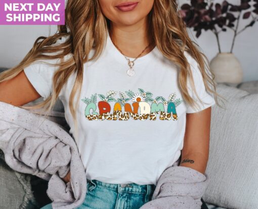 floral grandma shirt for mothers day cute mom and granny t shirt unique gift for grandma best mom ever shirt vozkk
