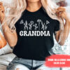 floral grandma shirt for pregnancy announcement best grandma ever shirt unique gift for grandparents christmas gift wtxtr