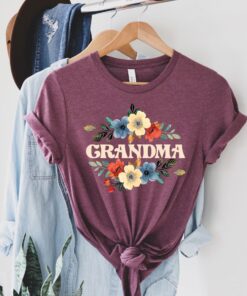 floral grandma shirt great grandma shirt funny mom life t shirt unique gift for grandma and grandparent celebrations 0kirp