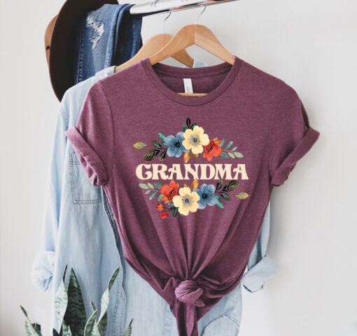 floral grandma shirt great grandma shirt funny mom life t shirt unique gift for grandma and grandparent celebrations 0kirp