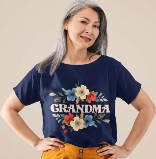 floral grandma shirt great grandma shirt funny mom life t shirt unique gift for grandma and grandparent celebrations pp5mp