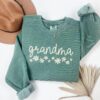 floral grandma sweatshirt cute crewneck for grandma mothers day gift best grandma shirt vintage style 1rkum scaled