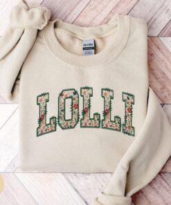 floral grandma sweatshirt for lolli with crewneck design unique mothers day gift and baby announcement idea eoqvi