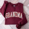 floral grandma sweatshirt for mothers day gift great grandma nana shirt cute mom life apparel vpfu0 scaled