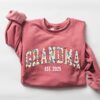 floral grandma sweatshirt for mothers day great grandma nana sweater unique gift for mom and grandmother hvwbt scaled
