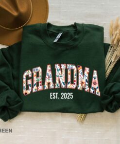 floral grandma sweatshirt for mothers day great grandma nana sweater unique gift for mom and grandmother oizlj