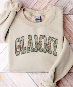 floral grandma sweatshirt for mothers day unique glam ma crewneck gift for granny best grandma ever shirt rpbpy