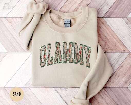floral grandma sweatshirt for mothers day unique glam ma crewneck gift for granny best grandma ever shirt rpbpy