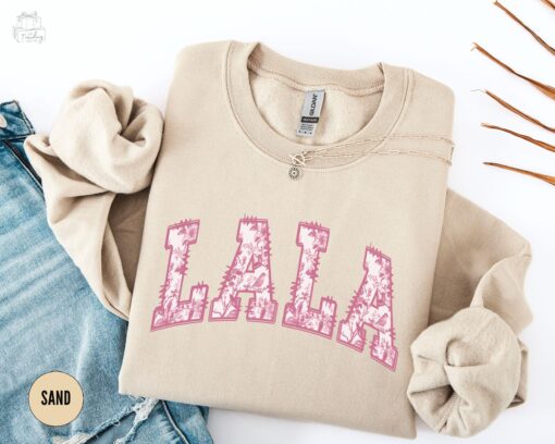 floral grandma sweatshirt promoted to grandma shirt coquette style for mothers day and valentines day gifts epbth