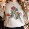 floral graphic tee for women wildflower plant lover inspirational boho shirt cute flower t shirt for nature enthusiasts fohhd