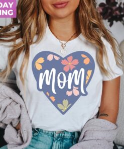 floral heart mom shirt for mothers day funny sarcastic t shirt unique gift for moms best mom ever 74dt6