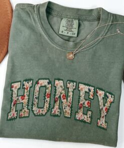 floral honey t shirt for grandma best mom ever shirt personalized mothers day gift cute grandma shirt qhp2l