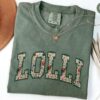 floral lolli t shirt for grandma funny mom life shirt best mom ever gift for mothers day christmas urv0q