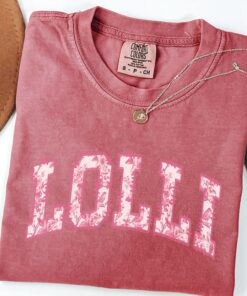 floral lolli t shirt for grandma mothers day gift toile de jouy design cute floral tee for valentines day jqaev