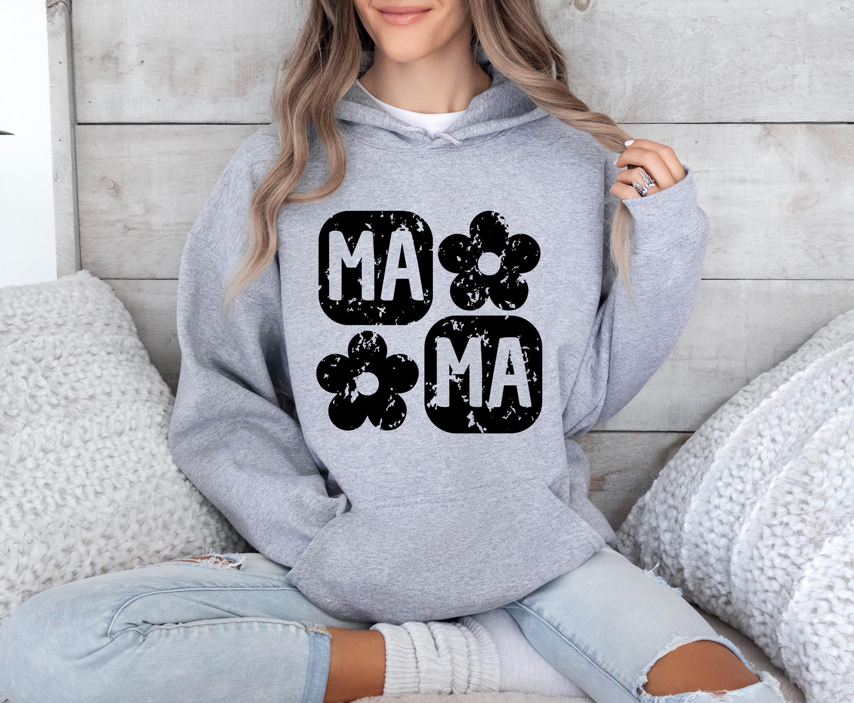 floral mama hoodie retro flower sweatshirt comfortable mama apparel vintage mom life shirt cute mom sweater dlo41 scaled