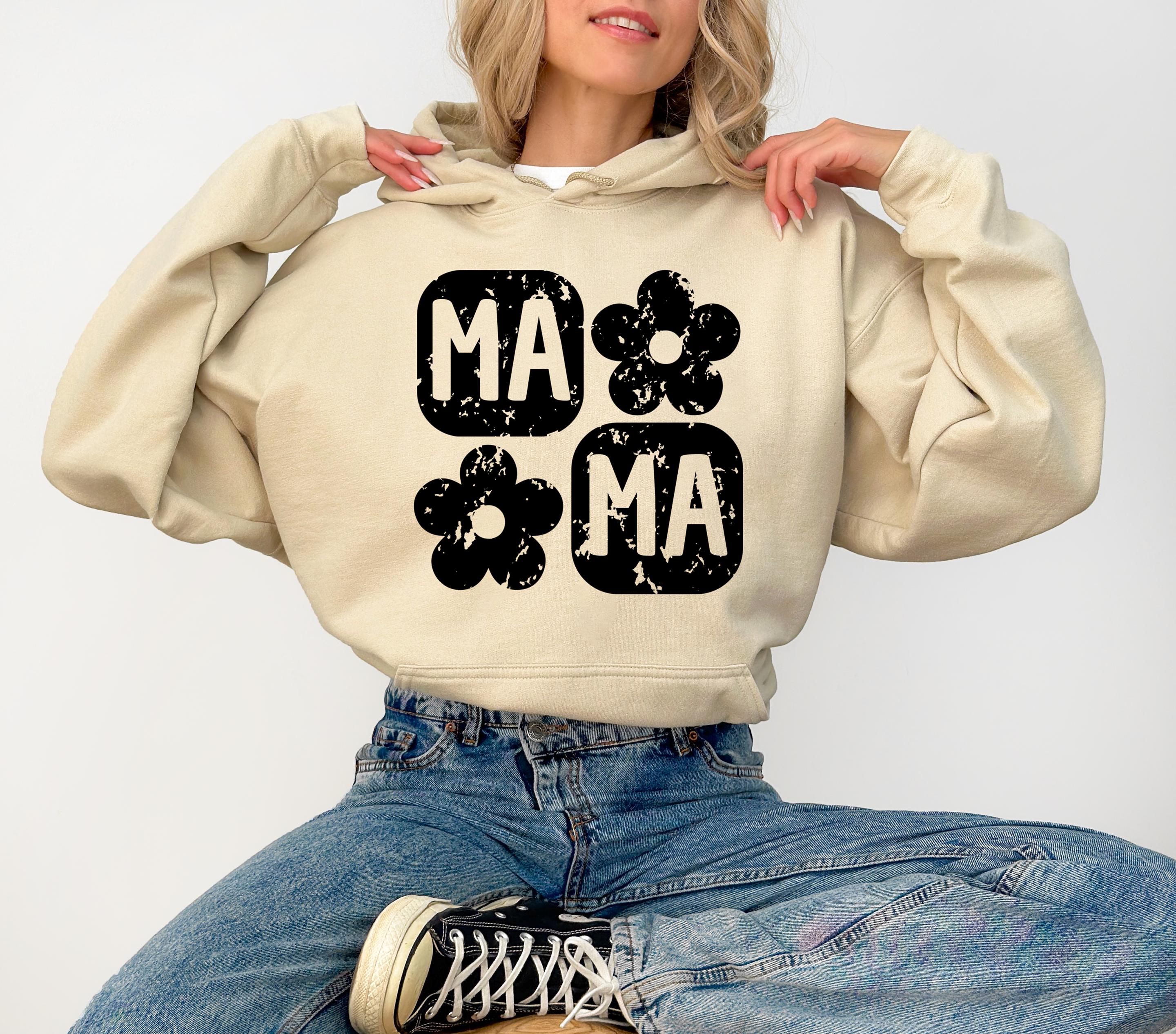 floral mama hoodie retro flower sweatshirt comfortable mama apparel vintage mom life shirt cute mom sweater noejw scaled