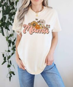 floral mama shirt butterfly mom shirt trendy mom to be shirt cute floral t shirt for moms gifts for mothers day wihcr