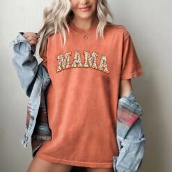 floral mama shirt cute mom shirt for mothers day personalized mom gifts new mom t shirt bella canvas qwte4