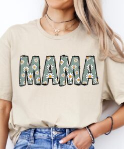 floral mama shirt cute mom t shirt for mothers day best mom ever gift trendy daisy design for moms and grandmas 574y9