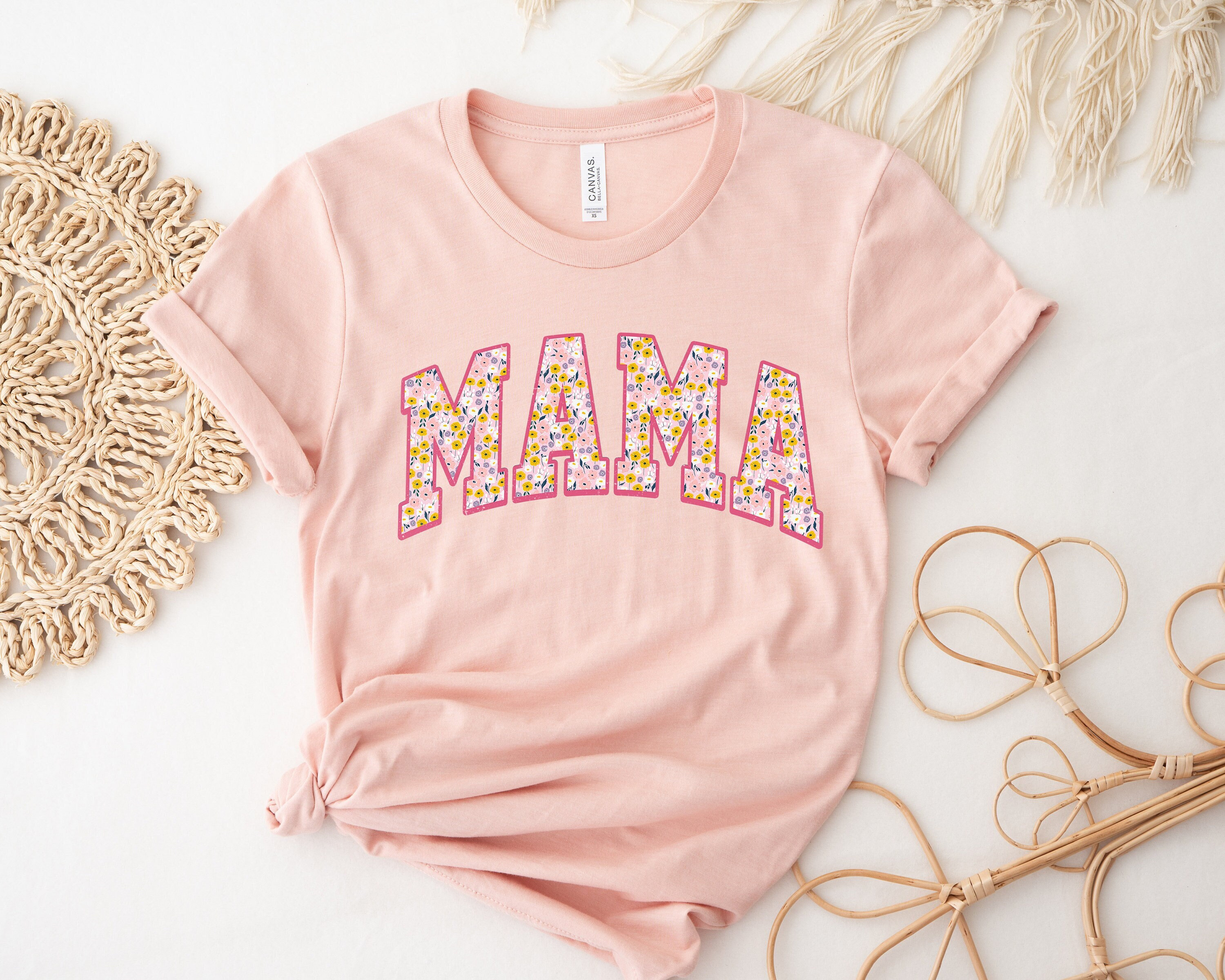 floral mama shirt cute mom t shirt for mothers day new mom gift flower mama tee spring motherhood apparel nmopo scaled