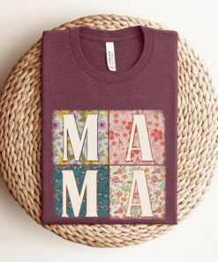 floral mama shirt for flower lovers cute gardener mom shirt mothers day gift from daughter unique floral design mssij